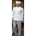 White Baggy Chef Pants with 3" Elastic Waist (4XL-6XL)